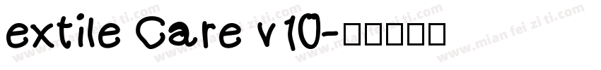 extile Care v10字体转换